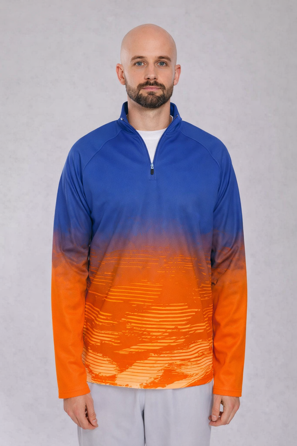 Sweat demi-zip malo Homme - Mesco