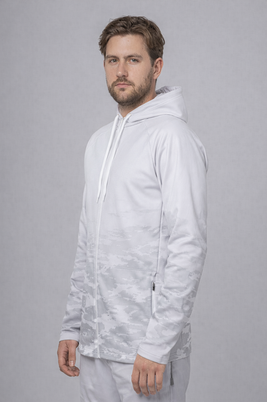 Sweat à capuche zippé Homme - Mesco