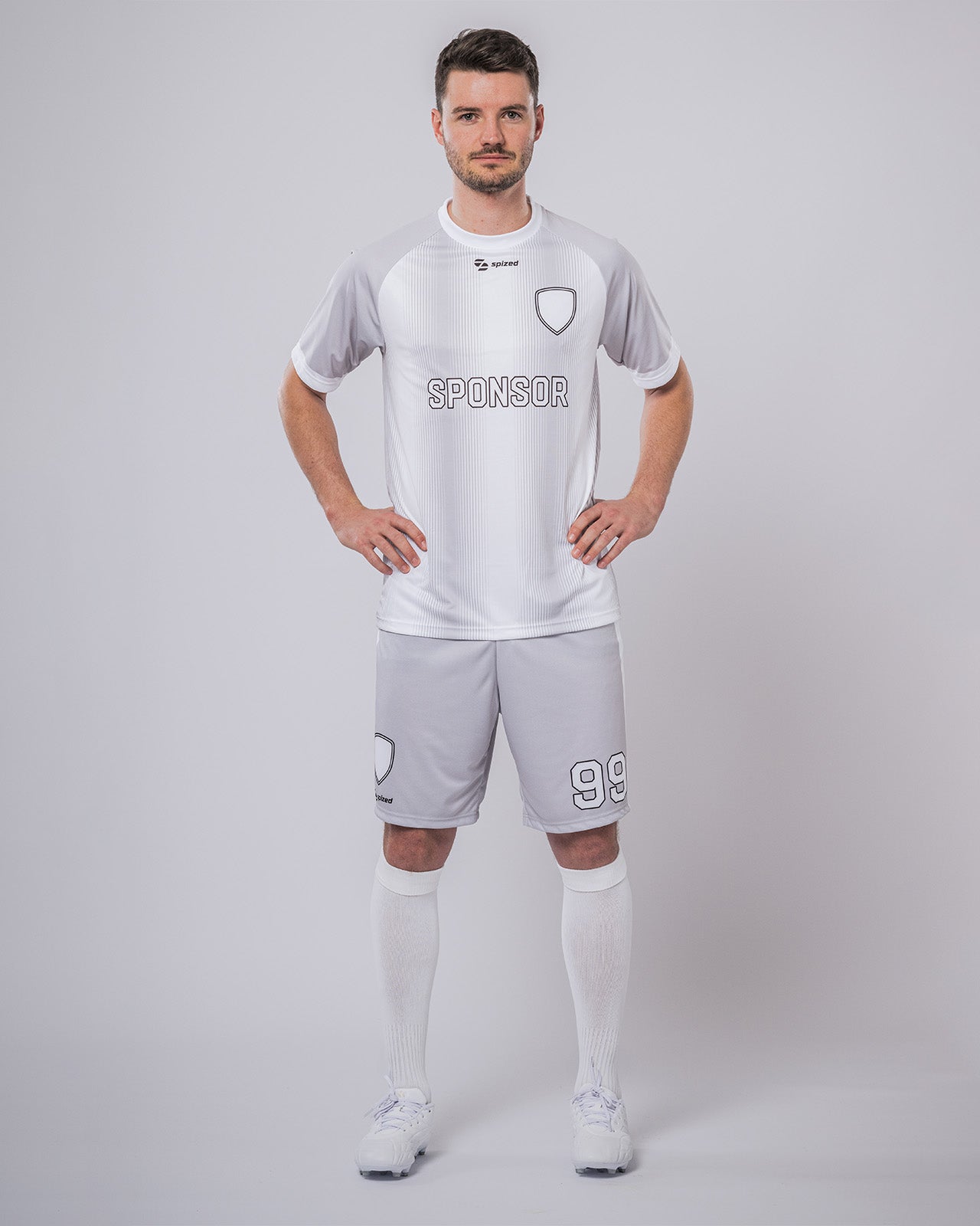Short de foot Paulo pour homme