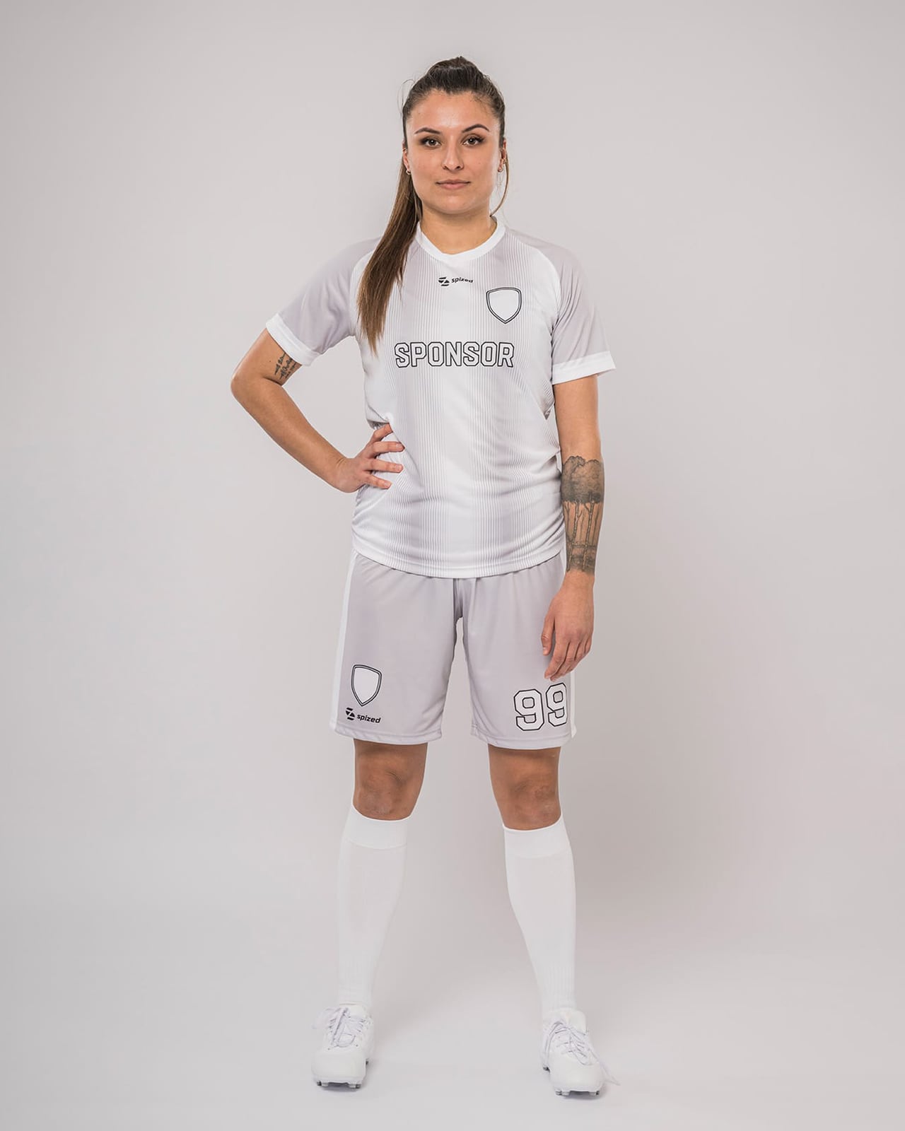 Short de foot Paulo pour femme